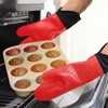 image:imageBPAFree Soft Silicone 4 Piece Oven Mitts amp Trivets Set  Ultra Heat Resistant Oven Mitts with Thick Cotton Liner  Long Slip Resistant Pot Holders Flexible Oven Gloves  Royal BlueCanyon Red