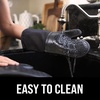 image:imageBPAFree Soft Silicone 4 Piece Oven Mitts amp Trivets Set  Ultra Heat Resistant Oven Mitts with Thick Cotton Liner  Long Slip Resistant Pot Holders Flexible Oven Gloves  Royal BlueBlack