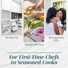 image:imageCutting Boards for Kitchen  BPAFree Chopping Board  Different Sizes amp Non Slip Handles  Reversible Large Cutting Board Set  Unique Gifts for Cooks Who Have Everything  3Pack GrayGray on Gray