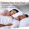 image:imageFern and Willow Premium Bed Pillows  Set of 2 26x20  Luxurious UltraSoft Cooling Pillow  Hotel Quality Down Alternative Fill Medium Firm Support for Side Back amp Stomach SleepersStandard Pack of 2