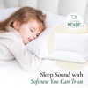 image:imageFern and Willow Premium Bed Pillows  Set of 2 26x20  Luxurious UltraSoft Cooling Pillow  Hotel Quality Down Alternative Fill Medium Firm Support for Side Back amp Stomach SleepersKing Plush Pack of 2