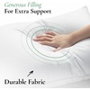 image:imageFern and Willow Premium Bed Pillows  Set of 2 26x20  Luxurious UltraSoft Cooling Pillow  Hotel Quality Down Alternative Fill Medium Firm Support for Side Back amp Stomach SleepersQueen Plush Pack of 2