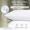 image:imageFern and Willow Premium Bed Pillows  Set of 2 26x20  Luxurious UltraSoft Cooling Pillow  Hotel Quality Down Alternative Fill Medium Firm Support for Side Back amp Stomach SleepersQueen Plush Pack of 2