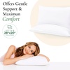 image:imageFern and Willow Premium Bed Pillows  Set of 2 26x20  Luxurious UltraSoft Cooling Pillow  Hotel Quality Down Alternative Fill Medium Firm Support for Side Back amp Stomach SleepersQueen Plush Pack of 2
