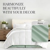 image:imageLinen Market Bed Skirt  Ultra Soft Microfiber  Easy Fit with 14 Inch Tailored Drop  Hotel Quality Shrinkage amp Fade Resistant  Bed Cover  Queen Bed Set  Bedroom Dcor  Light GrayAqua