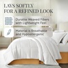 image:imageLinen Market Bed Skirt  Ultra Soft Microfiber  Easy Fit with 14 Inch Tailored Drop  Hotel Quality Shrinkage amp Fade Resistant  Bed Cover  Queen Bed Set  Bedroom Dcor  Light GrayGold