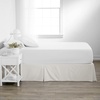 image:imageLinen Market Bed Skirt  Ultra Soft Microfiber  Easy Fit with 14 Inch Tailored Drop  Hotel Quality Shrinkage amp Fade Resistant  Bed Cover  Queen Bed Set  Bedroom Dcor  Light GrayIvory