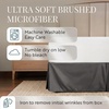 image:imageLinen Market Bed Skirt  Ultra Soft Microfiber  Easy Fit with 14 Inch Tailored Drop  Hotel Quality Shrinkage amp Fade Resistant  Bed Cover  Queen Bed Set  Bedroom Dcor  Light GrayGray