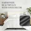 image:imageLinen Market Bed Skirt  Ultra Soft Microfiber  Easy Fit with 14 Inch Tailored Drop  Hotel Quality Shrinkage amp Fade Resistant  Bed Cover  Queen Bed Set  Bedroom Dcor  Light GrayGray