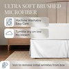image:imageLinen Market Bed Skirt  Ultra Soft Microfiber  Easy Fit with 14 Inch Tailored Drop  Hotel Quality Shrinkage amp Fade Resistant  Bed Cover  Queen Bed Set  Bedroom Dcor  Light GrayDune