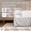 image:imageLinen Market Bed Skirt  Ultra Soft Microfiber  Easy Fit with 14 Inch Tailored Drop  Hotel Quality Shrinkage amp Fade Resistant  Bed Cover  Queen Bed Set  Bedroom Dcor  Light GrayLight Gray