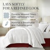 image:imageLinen Market Bed Skirt  Ultra Soft Microfiber  Easy Fit with 14 Inch Tailored Drop  Hotel Quality Shrinkage amp Fade Resistant  Bed Cover  Queen Bed Set  Bedroom Dcor  Light GrayBurgundy