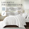 image:imageLinen Market Bed Skirt  Ultra Soft Microfiber  Easy Fit with 14 Inch Tailored Drop  Hotel Quality Shrinkage amp Fade Resistant  Bed Cover  Queen Bed Set  Bedroom Dcor  Light GrayChocolate