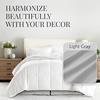 image:imageLinen Market Bed Skirt  Ultra Soft Microfiber  Easy Fit with 14 Inch Tailored Drop  Hotel Quality Shrinkage amp Fade Resistant  Bed Cover  Queen Bed Set  Bedroom Dcor  Light GrayLight Gray