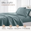 image:imageLinen Market DoubleBrushed Microfiber Queen Sheet Set 4 Piece  OekoTEX Certified Ultra Soft amp WrinkleFree  16 Deep Pocket Sheets  Easy Care Queen Size  IvoryOcean