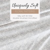 image:imageLinen Market DoubleBrushed Microfiber Queen Sheet Set 4 Piece  OekoTEX Certified Ultra Soft amp WrinkleFree  16 Deep Pocket Sheets  Easy Care Queen Size  IvoryCoarse Paisly Light Gray