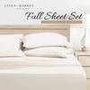 image:imageLinen Market DoubleBrushed Microfiber Queen Sheet Set 4 Piece  OekoTEX Certified Ultra Soft amp WrinkleFree  16 Deep Pocket Sheets  Easy Care Queen Size  IvoryIvory