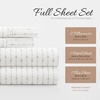 image:imageLinen Market DoubleBrushed Microfiber Queen Sheet Set 4 Piece  OekoTEX Certified Ultra Soft amp WrinkleFree  16 Deep Pocket Sheets  Easy Care Queen Size  IvoryBeaded Arrows Light Gray