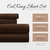 image:imageLinen Market DoubleBrushed Microfiber Queen Sheet Set 4 Piece  OekoTEX Certified Ultra Soft amp WrinkleFree  16 Deep Pocket Sheets  Easy Care Queen Size  IvoryChocolate