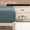 image:imageLinen Market DoubleBrushed Microfiber Queen Sheet Set 4 Piece  OekoTEX Certified Ultra Soft amp WrinkleFree  16 Deep Pocket Sheets  Easy Care Queen Size  IvoryOcean