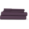image:imageLinen Market DoubleBrushed Microfiber Queen Sheet Set 4 Piece  OekoTEX Certified Ultra Soft amp WrinkleFree  16 Deep Pocket Sheets  Easy Care Queen Size  IvoryPurple