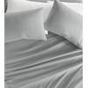 image:imageLinen Market DoubleBrushed Microfiber Queen Sheet Set 4 Piece  OekoTEX Certified Ultra Soft amp WrinkleFree  16 Deep Pocket Sheets  Easy Care Queen Size  IvoryCalm Light Gray