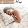 image:imageLinen Market DoubleBrushed Microfiber Queen Sheet Set 4 Piece  OekoTEX Certified Ultra Soft amp WrinkleFree  16 Deep Pocket Sheets  Easy Care Queen Size  IvoryAztec Dreams Coral