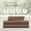image:imageLinen Market DoubleBrushed Microfiber Queen Sheet Set 4 Piece  OekoTEX Certified Ultra Soft amp WrinkleFree  16 Deep Pocket Sheets  Easy Care Queen Size  IvoryTaupe