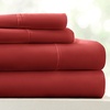 image:imageLinen Market DoubleBrushed Microfiber Queen Sheet Set 4 Piece  OekoTEX Certified Ultra Soft amp WrinkleFree  16 Deep Pocket Sheets  Easy Care Queen Size  IvoryBurgundy