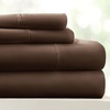 image:imageLinen Market DoubleBrushed Microfiber Queen Sheet Set 4 Piece  OekoTEX Certified Ultra Soft amp WrinkleFree  16 Deep Pocket Sheets  Easy Care Queen Size  IvoryChocolate
