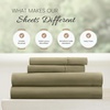 image:imageLinen Market DoubleBrushed Microfiber Queen Sheet Set 4 Piece  OekoTEX Certified Ultra Soft amp WrinkleFree  16 Deep Pocket Sheets  Easy Care Queen Size  IvorySage