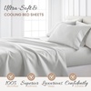 image:imageLinen Market DoubleBrushed Microfiber Queen Sheet Set 4 Piece  OekoTEX Certified Ultra Soft amp WrinkleFree  16 Deep Pocket Sheets  Easy Care Queen Size  IvoryHoneycomb Light Gray