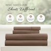 image:imageLinen Market DoubleBrushed Microfiber Queen Sheet Set 4 Piece  OekoTEX Certified Ultra Soft amp WrinkleFree  16 Deep Pocket Sheets  Easy Care Queen Size  IvoryTaupe