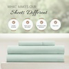 image:imageLinen Market DoubleBrushed Microfiber Queen Sheet Set 4 Piece  OekoTEX Certified Ultra Soft amp WrinkleFree  16 Deep Pocket Sheets  Easy Care Queen Size  IvoryMint