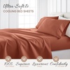 image:imageLinen Market DoubleBrushed Microfiber Queen Sheet Set 4 Piece  OekoTEX Certified Ultra Soft amp WrinkleFree  16 Deep Pocket Sheets  Easy Care Queen Size  IvoryClay