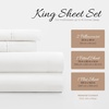 image:imageLinen Market DoubleBrushed Microfiber Queen Sheet Set 4 Piece  OekoTEX Certified Ultra Soft amp WrinkleFree  16 Deep Pocket Sheets  Easy Care Queen Size  IvoryAbsolute White