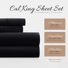 image:imageLinen Market DoubleBrushed Microfiber Queen Sheet Set 4 Piece  OekoTEX Certified Ultra Soft amp WrinkleFree  16 Deep Pocket Sheets  Easy Care Queen Size  IvoryBlack