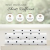 image:imageLinen Market DoubleBrushed Microfiber Queen Sheet Set 4 Piece  OekoTEX Certified Ultra Soft amp WrinkleFree  16 Deep Pocket Sheets  Easy Care Queen Size  IvorySoft Dots Navy