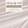 image:imageLinen Market DoubleBrushed Microfiber Queen Sheet Set 4 Piece  OekoTEX Certified Ultra Soft amp WrinkleFree  16 Deep Pocket Sheets  Easy Care Queen Size  IvoryClassic in Pink