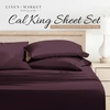 image:imageLinen Market DoubleBrushed Microfiber Queen Sheet Set 4 Piece  OekoTEX Certified Ultra Soft amp WrinkleFree  16 Deep Pocket Sheets  Easy Care Queen Size  IvoryPurple