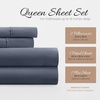 image:imageLinen Market DoubleBrushed Microfiber Queen Sheet Set 4 Piece  OekoTEX Certified Ultra Soft amp WrinkleFree  16 Deep Pocket Sheets  Easy Care Queen Size  IvoryStone