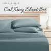 image:imageLinen Market DoubleBrushed Microfiber Queen Sheet Set 4 Piece  OekoTEX Certified Ultra Soft amp WrinkleFree  16 Deep Pocket Sheets  Easy Care Queen Size  IvoryOcean