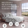 image:imageLinen Market DoubleBrushed Microfiber Queen Sheet Set 4 Piece  OekoTEX Certified Ultra Soft amp WrinkleFree  16 Deep Pocket Sheets  Easy Care Queen Size  IvoryMake a Wish Gray