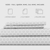 image:imageLinen Market DoubleBrushed Microfiber Queen Sheet Set 4 Piece  OekoTEX Certified Ultra Soft amp WrinkleFree  16 Deep Pocket Sheets  Easy Care Queen Size  IvoryHoneycomb Light Gray