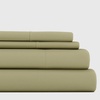 image:imageLinen Market DoubleBrushed Microfiber Queen Sheet Set 4 Piece  OekoTEX Certified Ultra Soft amp WrinkleFree  16 Deep Pocket Sheets  Easy Care Queen Size  IvorySage