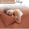 image:imageLinen Market DoubleBrushed Microfiber Queen Sheet Set 4 Piece  OekoTEX Certified Ultra Soft amp WrinkleFree  16 Deep Pocket Sheets  Easy Care Queen Size  IvoryClay