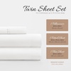 image:imageLinen Market DoubleBrushed Microfiber Queen Sheet Set 4 Piece  OekoTEX Certified Ultra Soft amp WrinkleFree  16 Deep Pocket Sheets  Easy Care Queen Size  IvoryAbsolute White