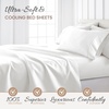 image:imageLinen Market DoubleBrushed Microfiber Queen Sheet Set 4 Piece  OekoTEX Certified Ultra Soft amp WrinkleFree  16 Deep Pocket Sheets  Easy Care Queen Size  IvoryAbsolute White