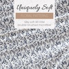 image:imageLinen Market DoubleBrushed Microfiber Queen Sheet Set 4 Piece  OekoTEX Certified Ultra Soft amp WrinkleFree  16 Deep Pocket Sheets  Easy Care Queen Size  IvoryBurst of Vines Navy