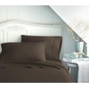 image:imageLinen Market DoubleBrushed Microfiber Queen Sheet Set 4 Piece  OekoTEX Certified Ultra Soft amp WrinkleFree  16 Deep Pocket Sheets  Easy Care Queen Size  IvoryChocolate